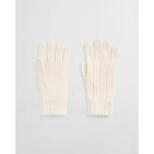 Women's Cable Knit Wool Gloves Gant image-1