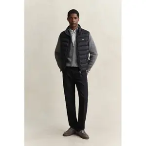 Zip-Up Cotton Knit Cardigan Gant image-3