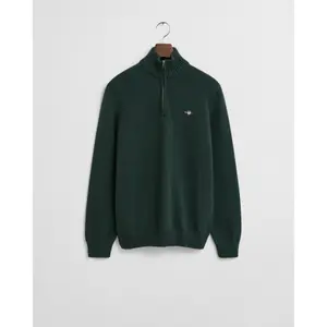 Half-zip cotton knit jumper Gant image-1