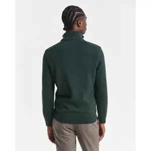 Half-zip cotton knit jumper Gant image-4