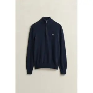 Half-zip cotton knit jumper Gant image-1