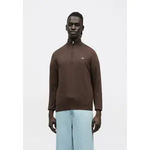 Cotton half-zip top Gant Classic image-1