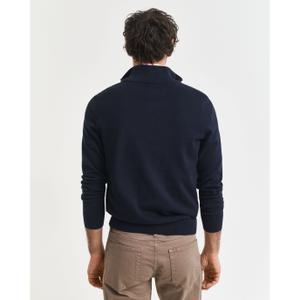 Halb-Zip Baumwollpullover Gant Classic image-3