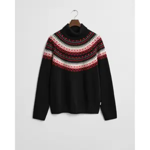 Jersey de cuello alto Gant Fair Isle image-1