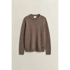 Round Neck Sweater in Wool Blend Gant image-1
