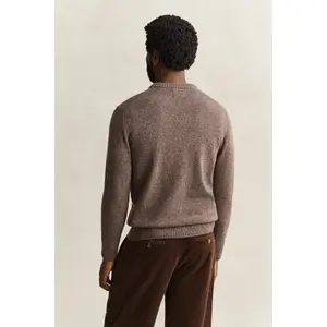 Round Neck Sweater in Wool Blend Gant image-3