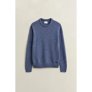 Round Neck Sweater in Wool Blend Gant image-1