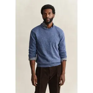 Round Neck Sweater in Wool Blend Gant image-2