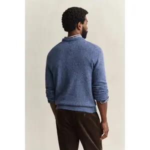Round Neck Sweater in Wool Blend Gant image-3