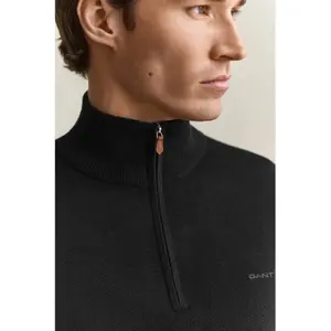 Extra-Fine Merino Wool 1/2 Zip Gant image-2