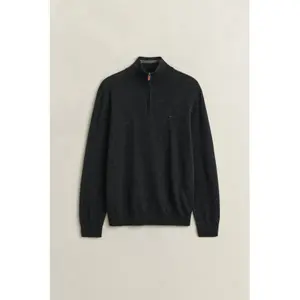 Extra-Fine Merino Wool 1/2 Zip Gant image-1