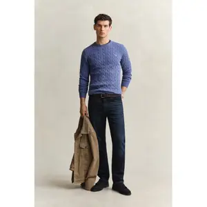 Twisted knit jumper Gant Classic image-3