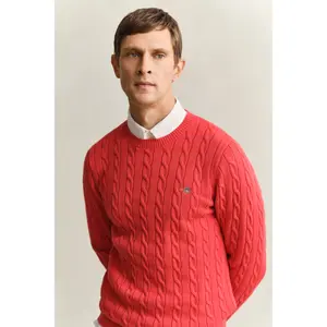 Twisted knit jumper Gant Classic image-2
