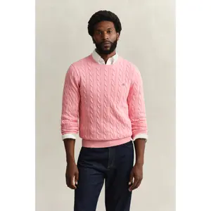 Twisted knit jumper Gant Classic image-4