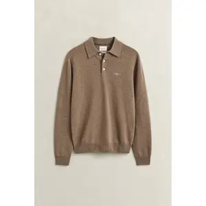 Long Sleeve Polo Gant Superfine image-1