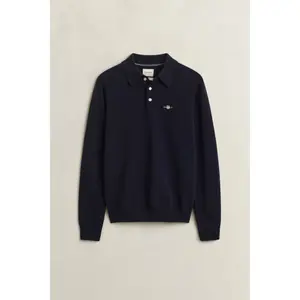 Long Sleeve Polo Gant Superfine image-1