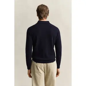 Long Sleeve Polo Gant Superfine image-3