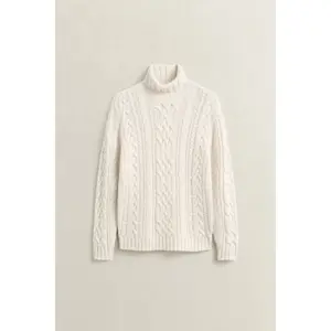 Camisola de gola alta Gant Blend Cable image-1