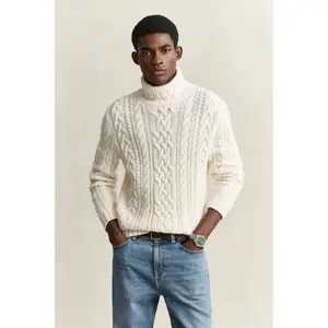Camisola de gola alta Gant Blend Cable image-2