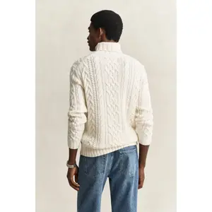 Camisola de gola alta Gant Blend Cable image-3
