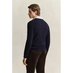 V-Neck Wool Sweater Gant image-3