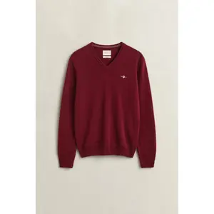 V-Neck Wool Sweater Gant image-1