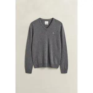 V-Neck Wool Sweater Gant image-1