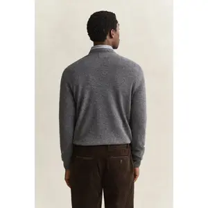V-Neck Wool Sweater Gant image-3