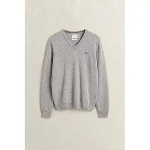 V-Neck Wool Sweater Gant image-1