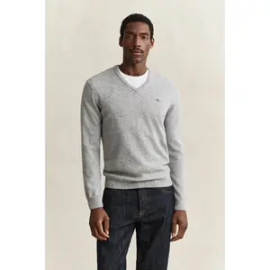 V-Neck Wool Sweater Gant image-2