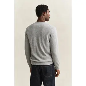 V-Neck Wool Sweater Gant image-3