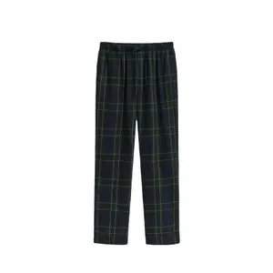 Flannel Check Trousers Gant image-0