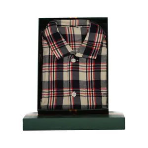 Flannel Check Pyjama Gant image-0