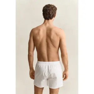 Woven Cotton Boxer Shorts Gant (x2) image-3