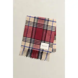 Checked Wool Scarf Gant image-1