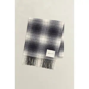 Checked Pattern Scarf Gant image-1