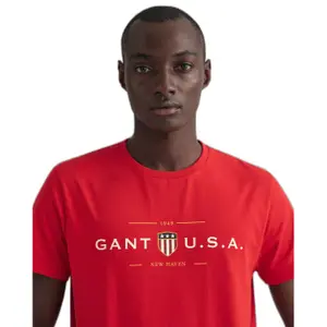 Camiseta Gant Banner Shield image-4