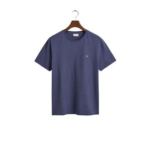 2003184-902-t-shirt-gant-shield-jeansblau-dunkel-mel