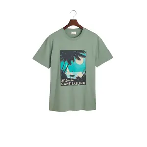 T-shirt Gant Placed Graphic