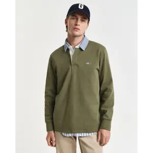 Långärmad polotröja Gant image-1