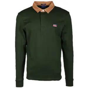 Langärmeliges Polo-Shirt Gant Cord Collar Heavy Rugger image-0
