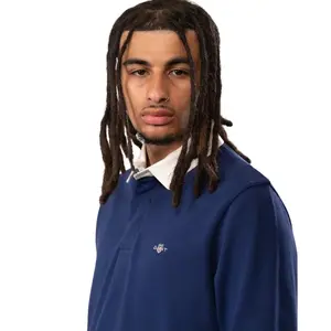 Langärmeliges Polo-Shirt Gant Shield Heavy Rugger image-3