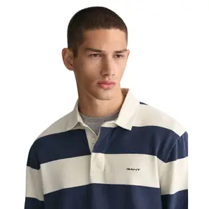 Camiseta Gant Block Stripe Heavy Rugger image-4