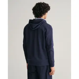 Sudadera con capucha y cremallera regular Gant Shield image-3