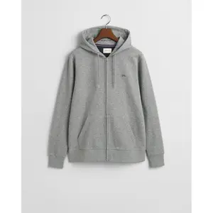 Felpa con cerniera a cappuccio Gant Reg Shield image-1
