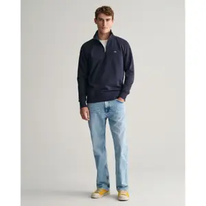 Sweatshirt mit halbem Reißverschluss Gant Shield image-2
