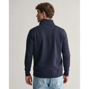 Sweatshirt mit halbem Reißverschluss Gant Shield image-3