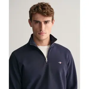 Sweatshirt mit halbem Reißverschluss Gant Shield image-4