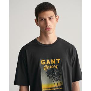 T-shirt Gant Washed Graphic image-3