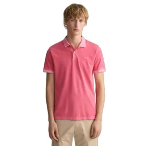 Polo de piqué de algodón Gant Sunfaded Rugger image-1